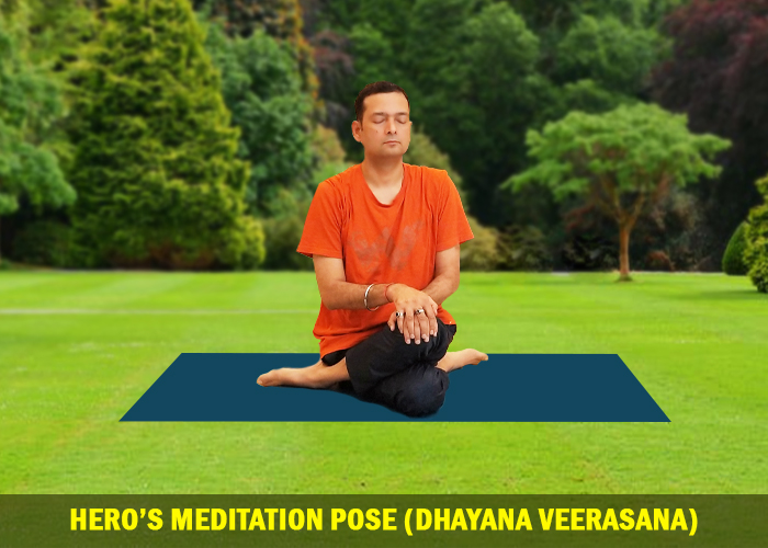 Hero's Meditation Pose