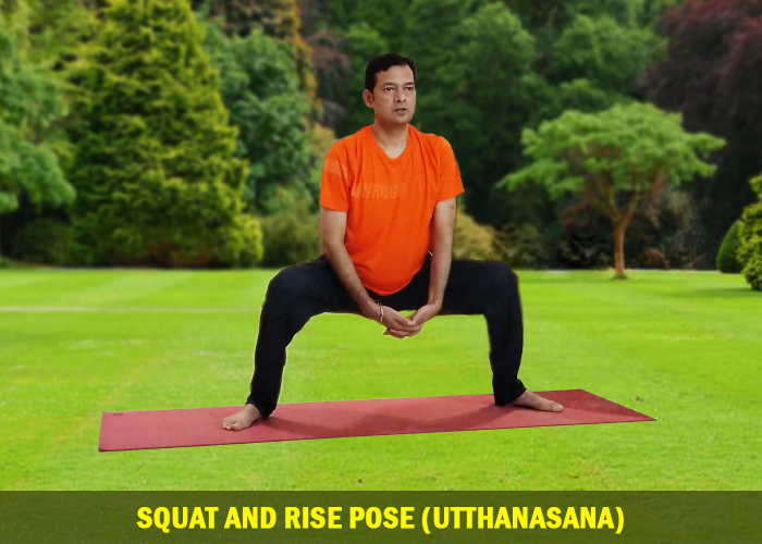 Squat And Rise Pose