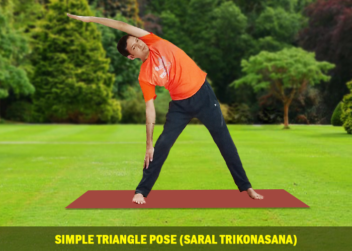 Simple Triangle Pose