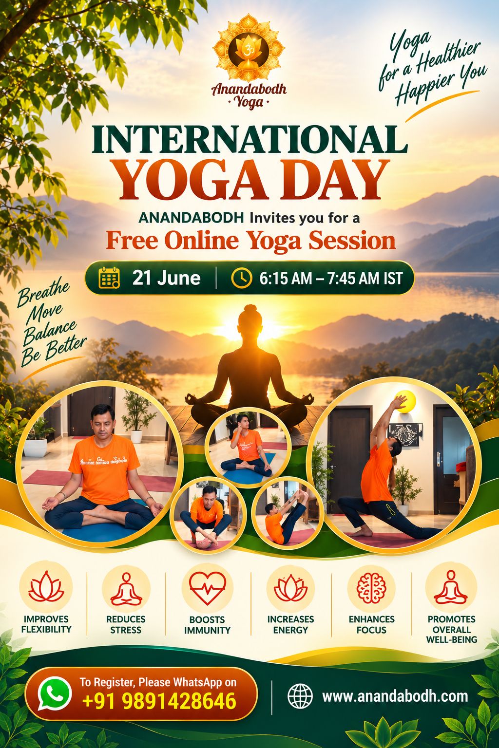 International Yoga Day Workshop